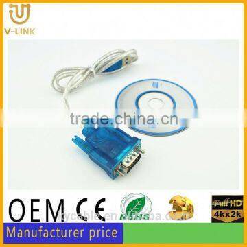 Gray usb to serial rs232 cable driver for other modern electronic devices