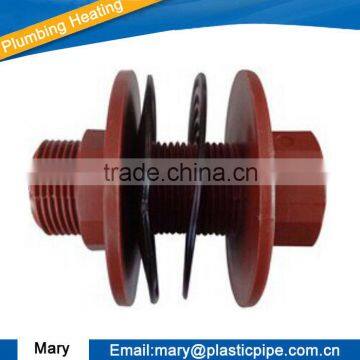 PPH fitting tank adapter fitting for plumbing