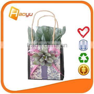 Alibaba China decorative cute paper bag for weeding gifts