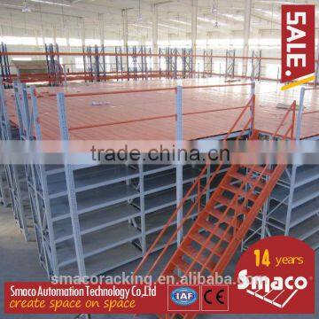 Steel Iron Structures Mezzanine Floor Shelf Rack photo-4