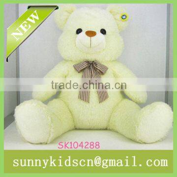 2014 HOT selling plush beige bear cheap carton plush toys for stuffed toy