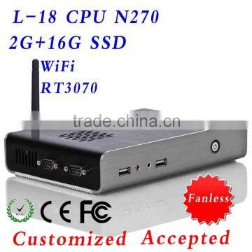 L-18 Mini pc Industrial Fanless PC ,arm embedded computers ,mini desktop !!