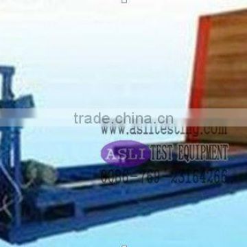 Package incline shock testing tester