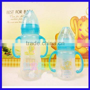 Food grade silicone nipple feeding bottle for baby