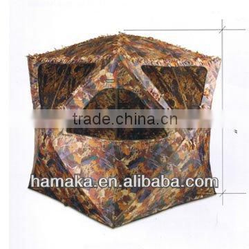 military Pop Up Outdoor Ground folding shelter camo Hunting Blind Tent