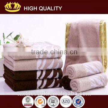 bamboo fiber solid color customized satin border sex bath towel fabric