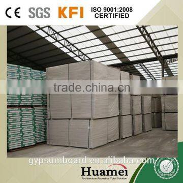 6mm gypsum board\china new gypsum board/building gypsum plasterboard