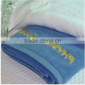 100% Cotton Solid Embroidery Towel for Hotel