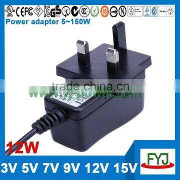 OEM ODM Wall Plug Adapter 12v 15v 9v 7.5v 6v 8.5v 5v 1a 2a Input 100 - 240v for Modem Scanner Printer photo-3