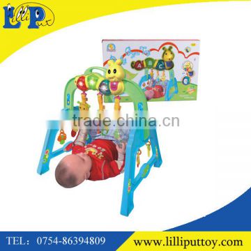 2016 high quality baby activity play gym with rattle for sale