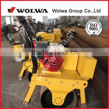 gas power single drum vibratory roller 420kg GNYL600