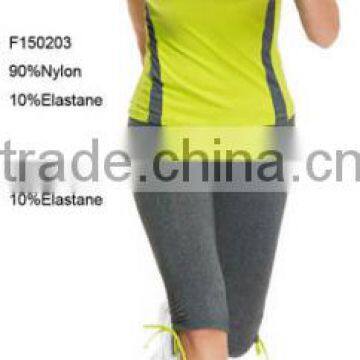 2014-2015 fashion stretch melange fitness wear