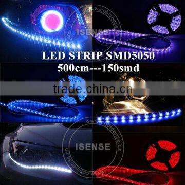 Red blue green uv amber flexible 5050 waterproof led strip light