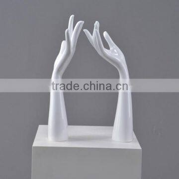 Elegant White Fiberglass Mannequin Hand for Jewelry Display photo-4