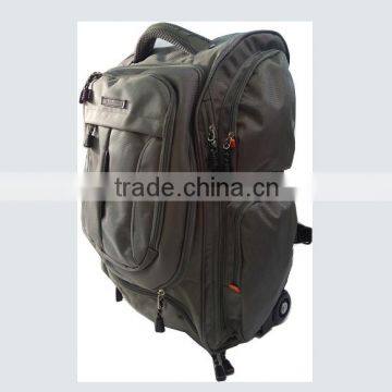 Hot Stylish Magical Foldable Rolling Duffel Bag With Trolley for Business Man photo-2