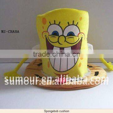 12" Tin Shape Spongebob Cushion