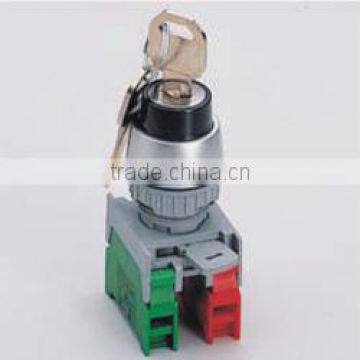 22mm 2 Position Key Lock Switch, Selector Switch, IP65, W/P (KS/KSN222) photo-3