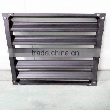 Colorful assembled aluminum frame shutter