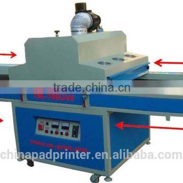 TM-700UVF Teflon belt Plane UV drying machine equipment