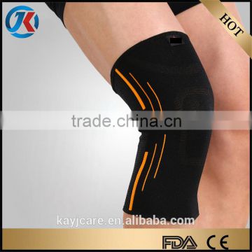 New products gym equipments knitted knee support for usa soccer