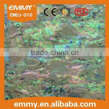 green abalone/paua shell wallpaper,shell film for decorative