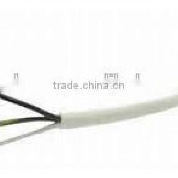 High precision 9.5mm diameter PVC jacket three cores 0.6/1KV heavy duty flexible cords Made in China