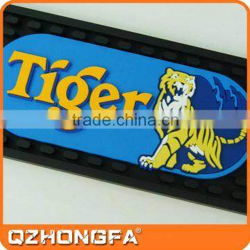 tiger pvc rubber branded bar mats, rubberpvc bar mat