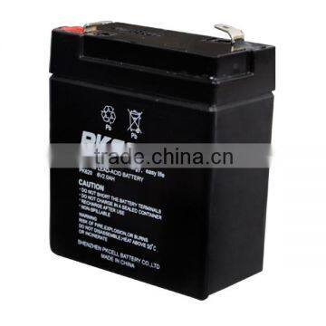 PKCELL Hot sale 6V 2Ah VRLA Sealed Lead Acid Battery UPS Battery