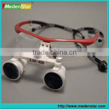 Hot sale Colourful Dentist loups/binocular dental loups (2.5X & 3.5X)