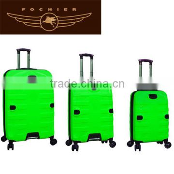 Ousen hot sell luggage with pink colour