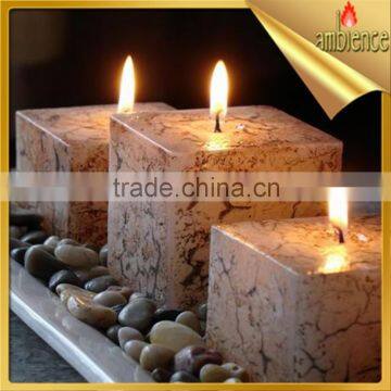 European Square Candle Paraffin Wax Candle Wedding Festival Candles photo-2