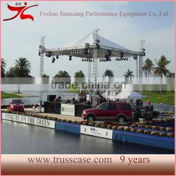 Outdoor aluminum concert truss stage, lighting truss