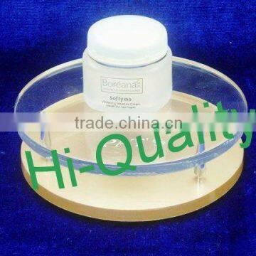 2012 Acrylic cosmetic display round stand