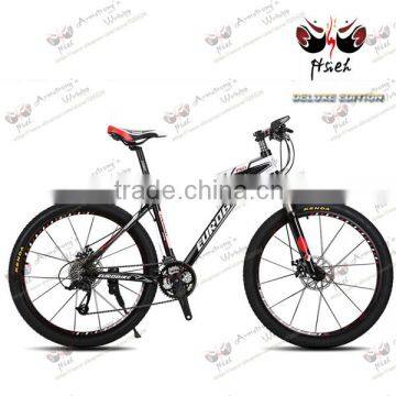 DELUXE MTB!shifting MTB 27 speed 26er double disc brake mountain bike