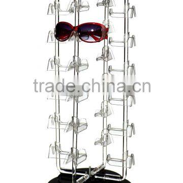 Acrylic sunglasses display rack case