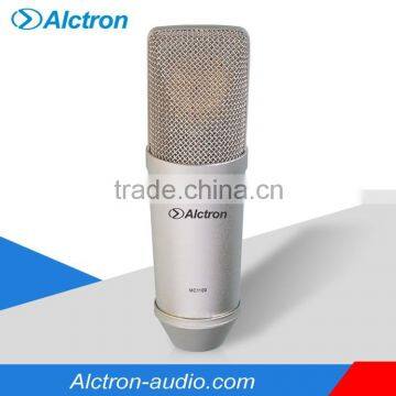 Alctron MC1100 Professional Multi-Pattern Large Diaphragm Studio Condenser Microphone,Recording Microphone