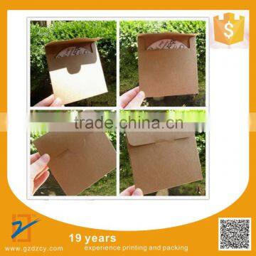 10pcs 12.5*12.5cm 250g Kraft Paper CD DVD Disc Storage Bag CD DVD Case Envelope Sleeve, Free Shipping