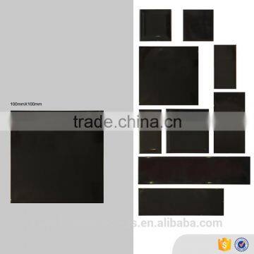pure black ceramic tile 10x10,glazed glossy wall bathroom tile