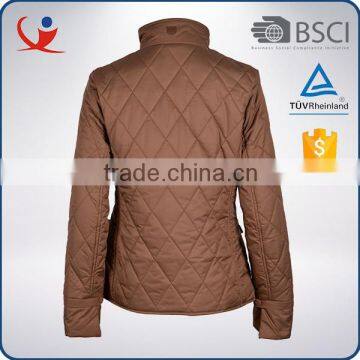 Winter 100% Polyester Lightweight Waterproof Quilted Jackets for Women photo-2