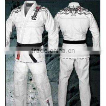 Gold and Pearl Weave Jiu Jitsu Uniform