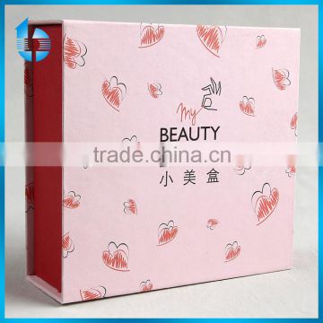 Cosmetics packaging box with matte lamination varnish for face foundation make-up