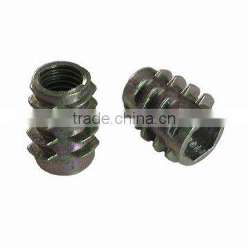 Zinc alloy furniture insert nut,Furniture/Bed/Chair,connection