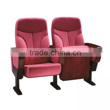 Elegant Design Durable Auditorium Chair with Tablet