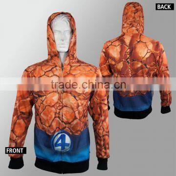 Sublimated Costume Zipup / All Over Printed Hoodies / Beautifully Designed Sublimated Products at BERG