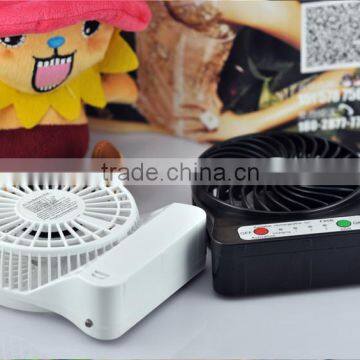 rechargable portable mini fan with18650 battery power