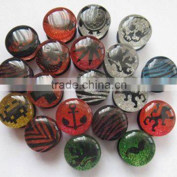 2015! most popular body jewelry uv plugs