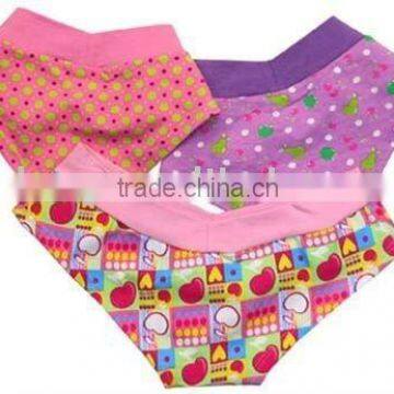 ladies colorful printed pink underwear