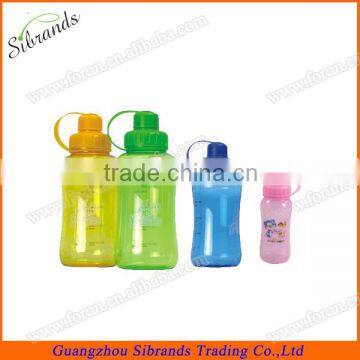 wholesale promotional water bottle 400ml plastic water bottle with lid