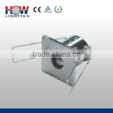 0.4W Zinc Alloy Square Recessed LED Light