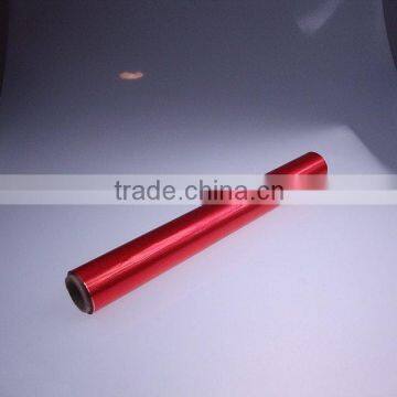 Red coloured aluminum foil roll for food packaging